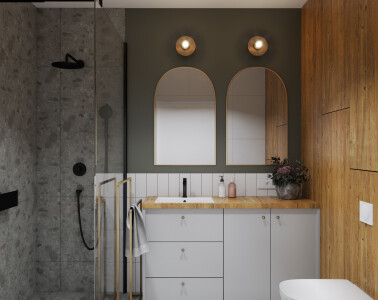 Bad in männlicher Stil