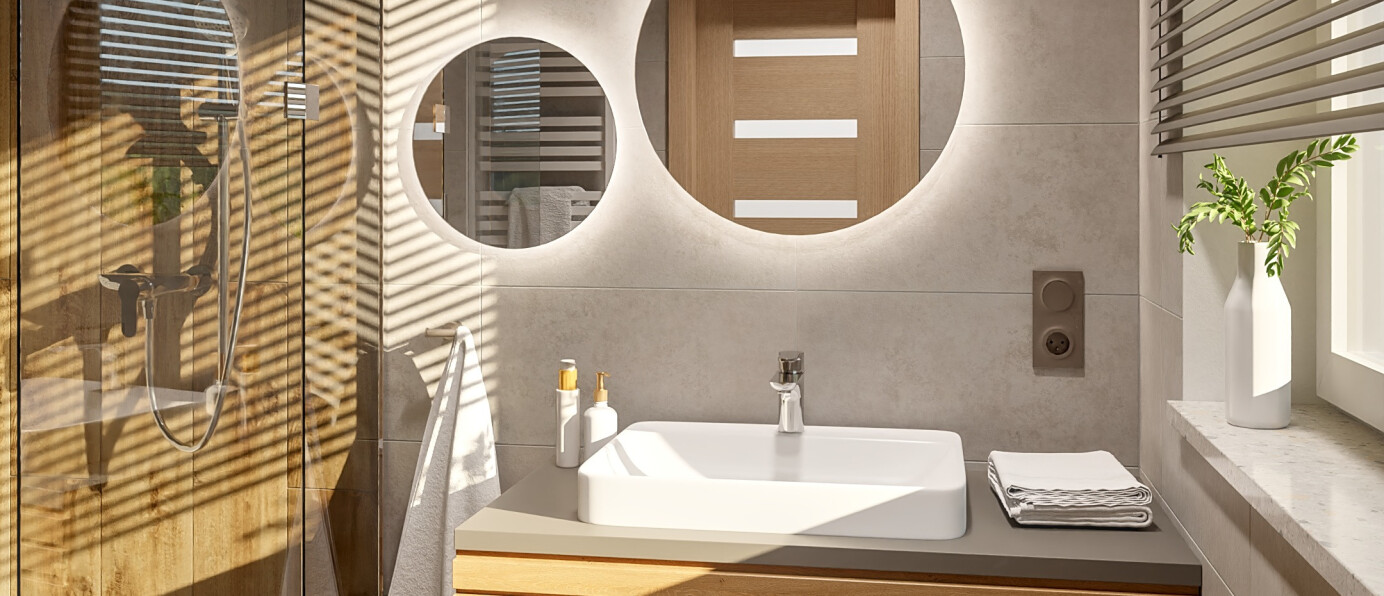 Spiegel mit LED-Beleuchtung – modern und stilvoll