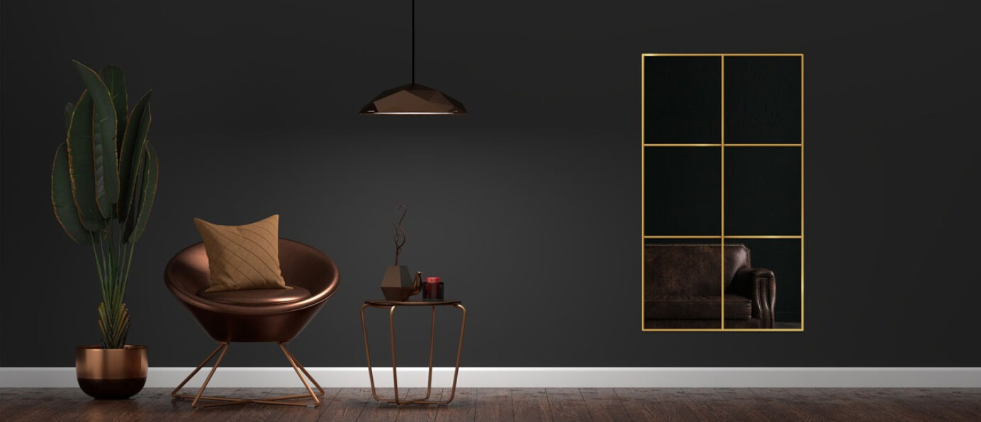 Spiegel mit Sprossen - stilvoll und originell